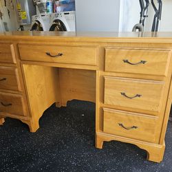 Hand Built Wood Desk