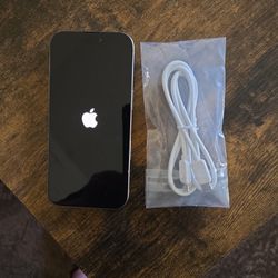 Apple Iphone 16 PRO RARE NATURAL TITANIUM EDITION Open Box With Charging Cable AT&T  Never Activated 