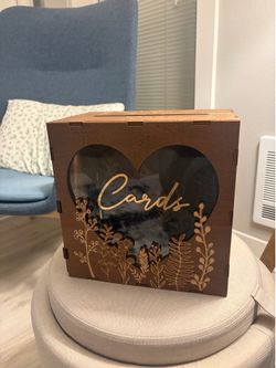 Wedding card box