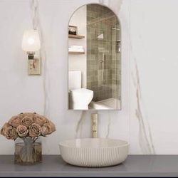 Free 🎁 with purchase New arched mirror medicine cabinet