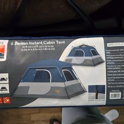 Glacier's edge six man cabin tent