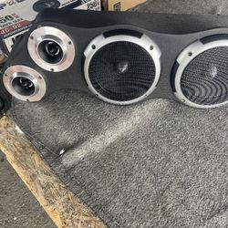 Speaker Mount Six And A Half Inch With Tweeters