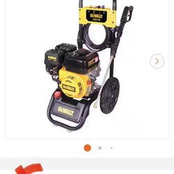 DEWALT 3400 PSI 2.5 GPM Gas Pressure Washer with Maintenance-Free Pump, Heavy-Duty Commercial