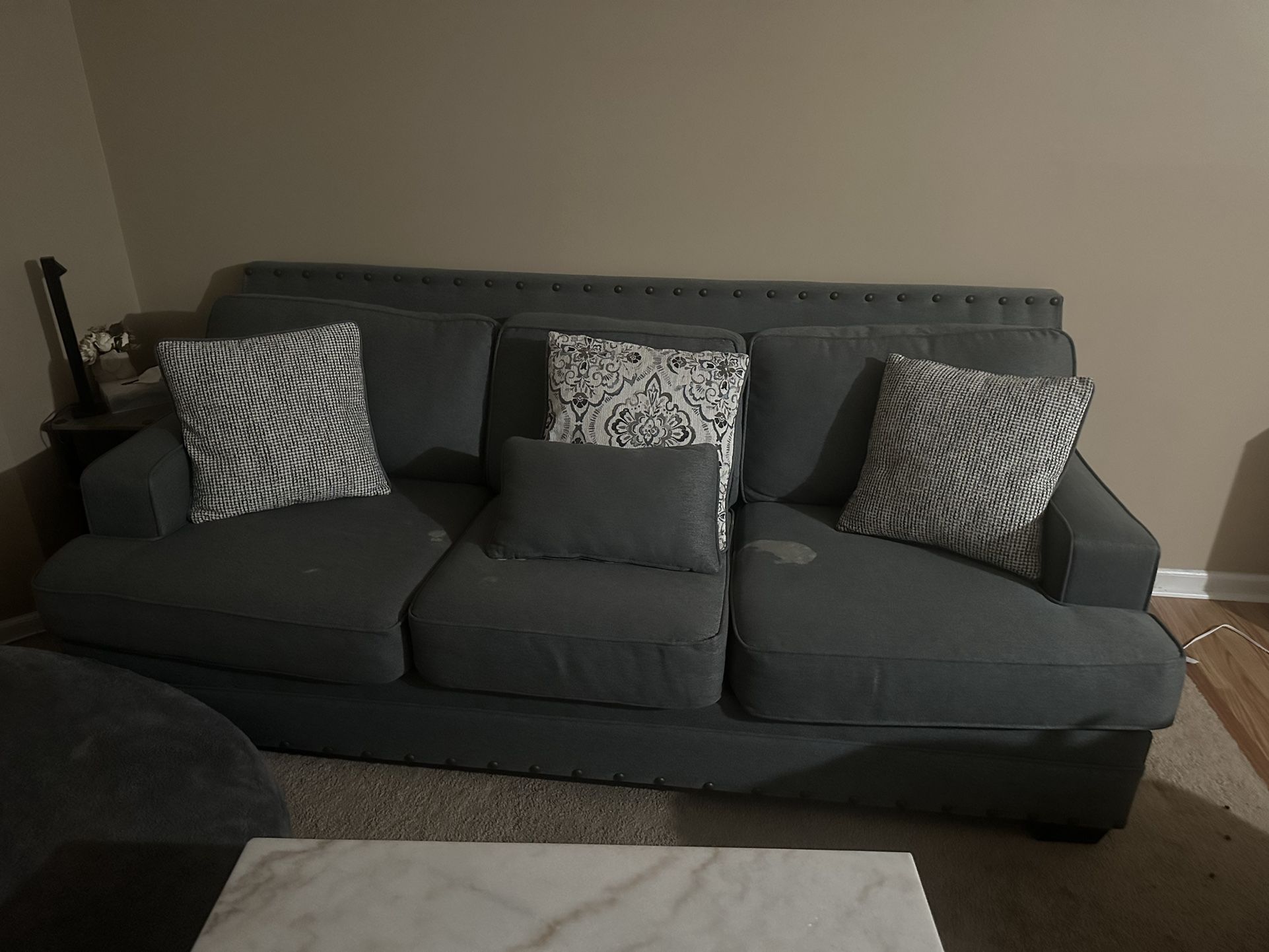 Couch with Pillows