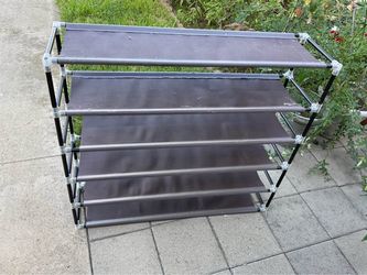 Shoe  rack  -  $15