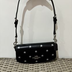 Coach Andrea Black Bag With stars