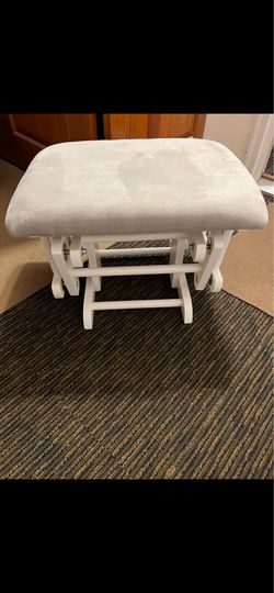 Gray /White Never used Glider,  instant Chair Seat