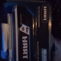 Hart 40v Battery Twin Pack