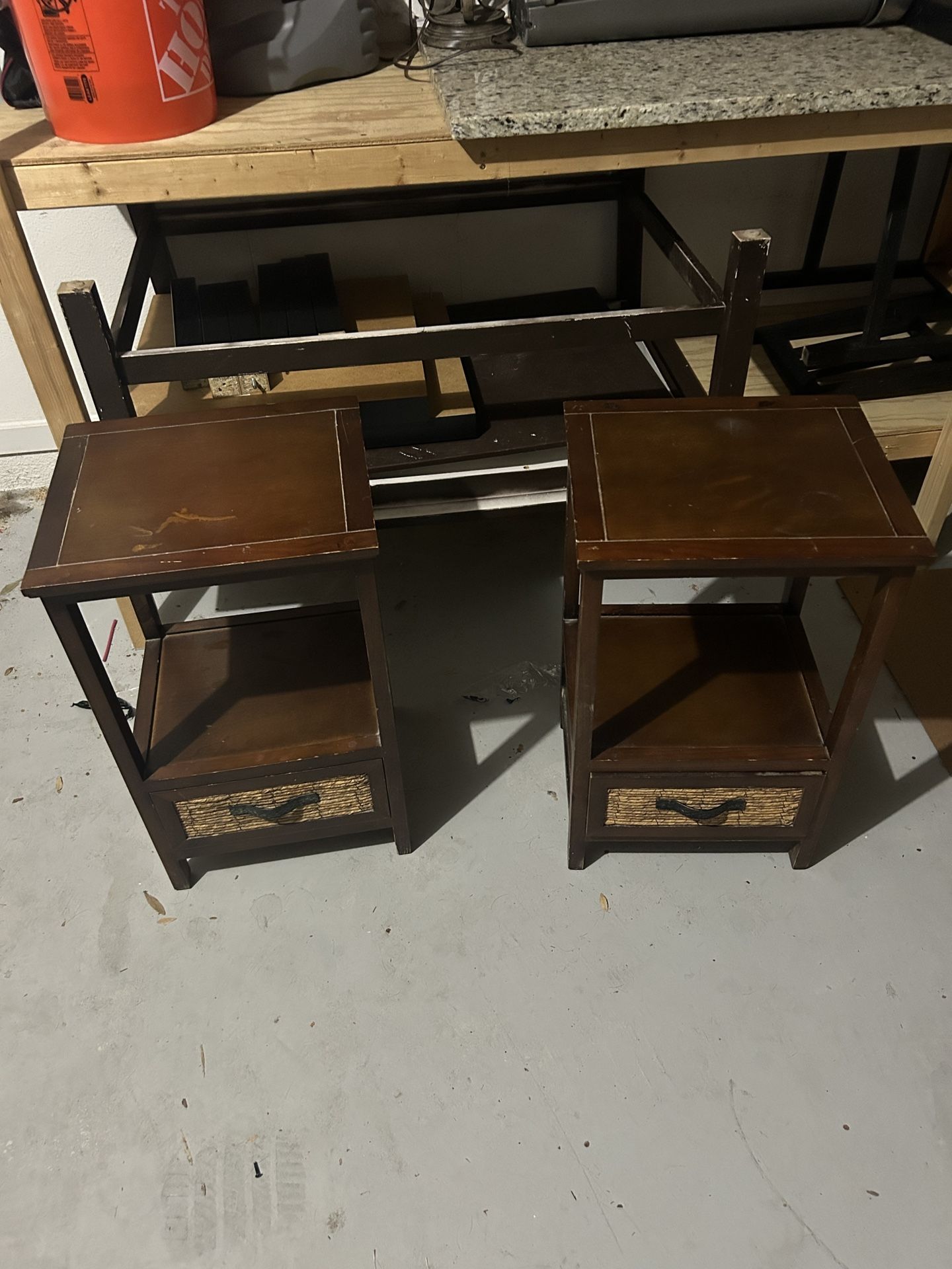Beautiful Wooden End Tables - $25