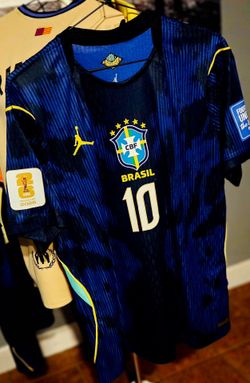Brazil  Jordan #10 Soccer Jersey