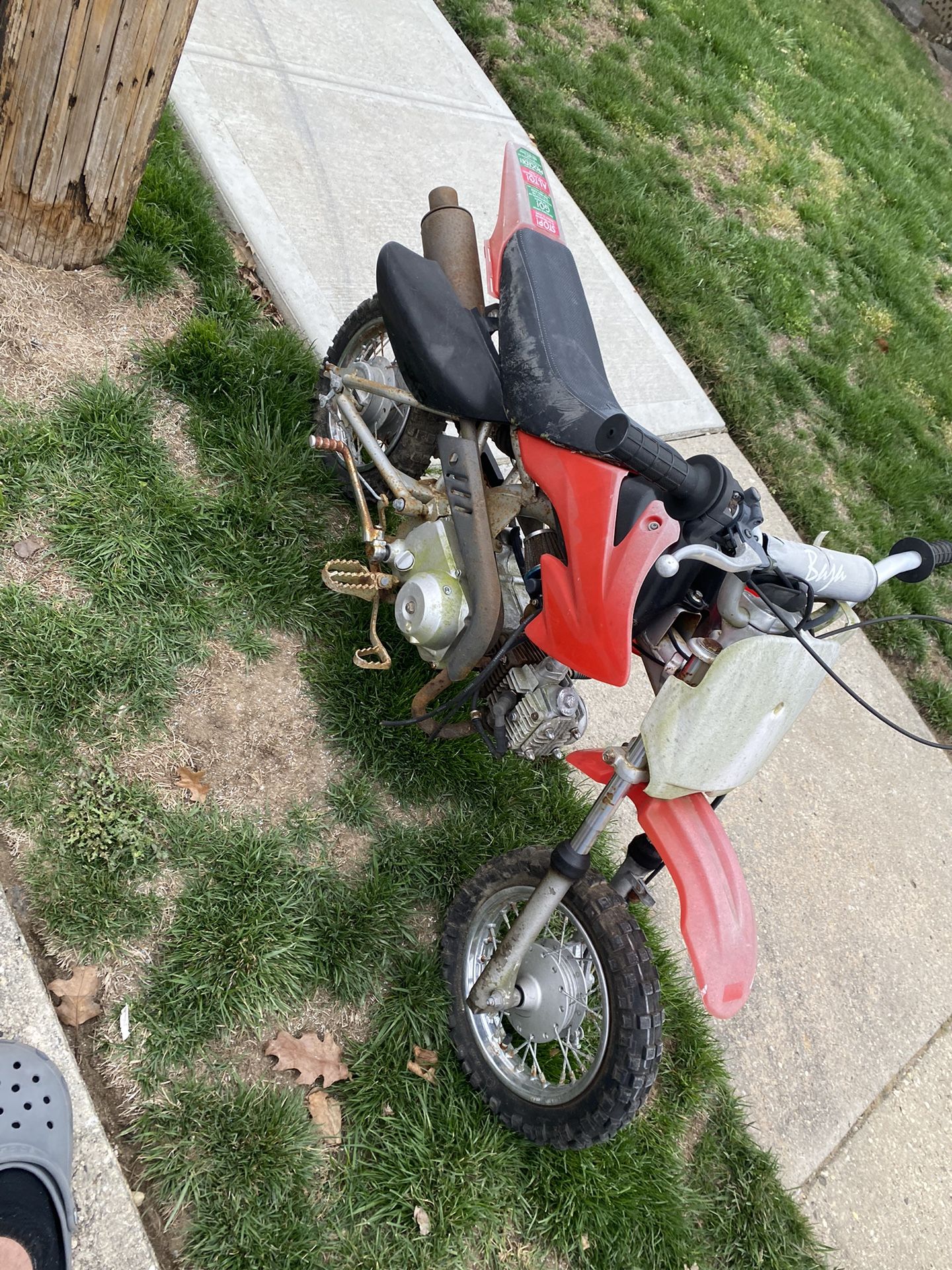 baja dirt bike 50cc