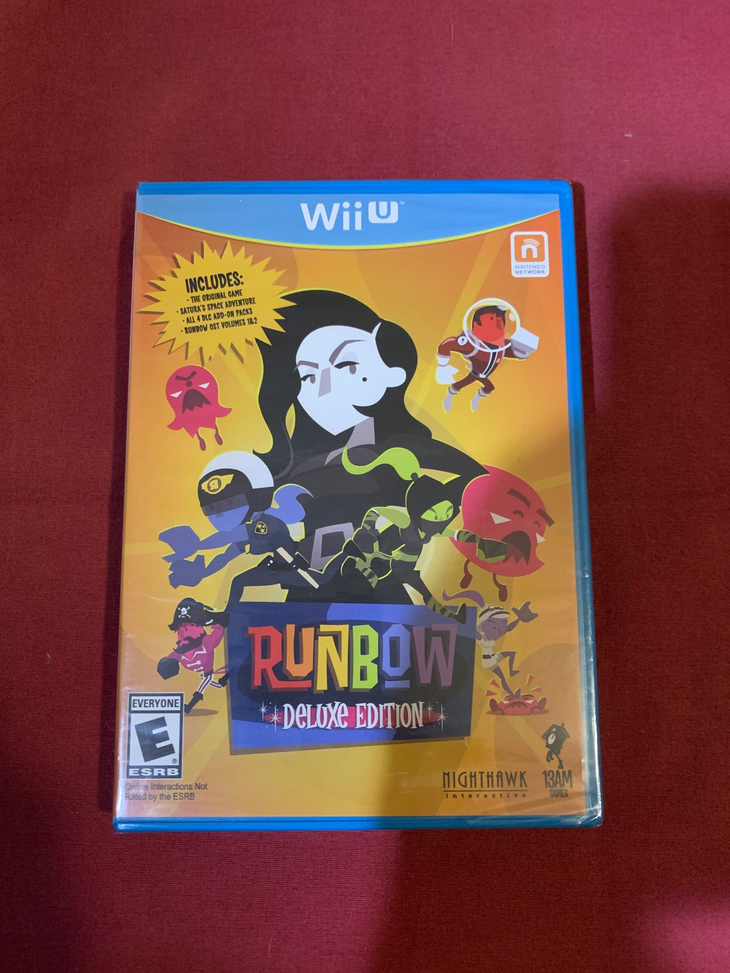 Nintendo Wii U Runbow Deluxe edition SEALED NEW