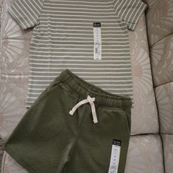 Boy's Short And Tee Set Size 4T 