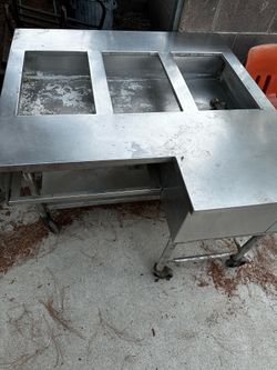 3 Part Corner Sink