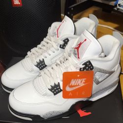 Jordan 4s Cement White