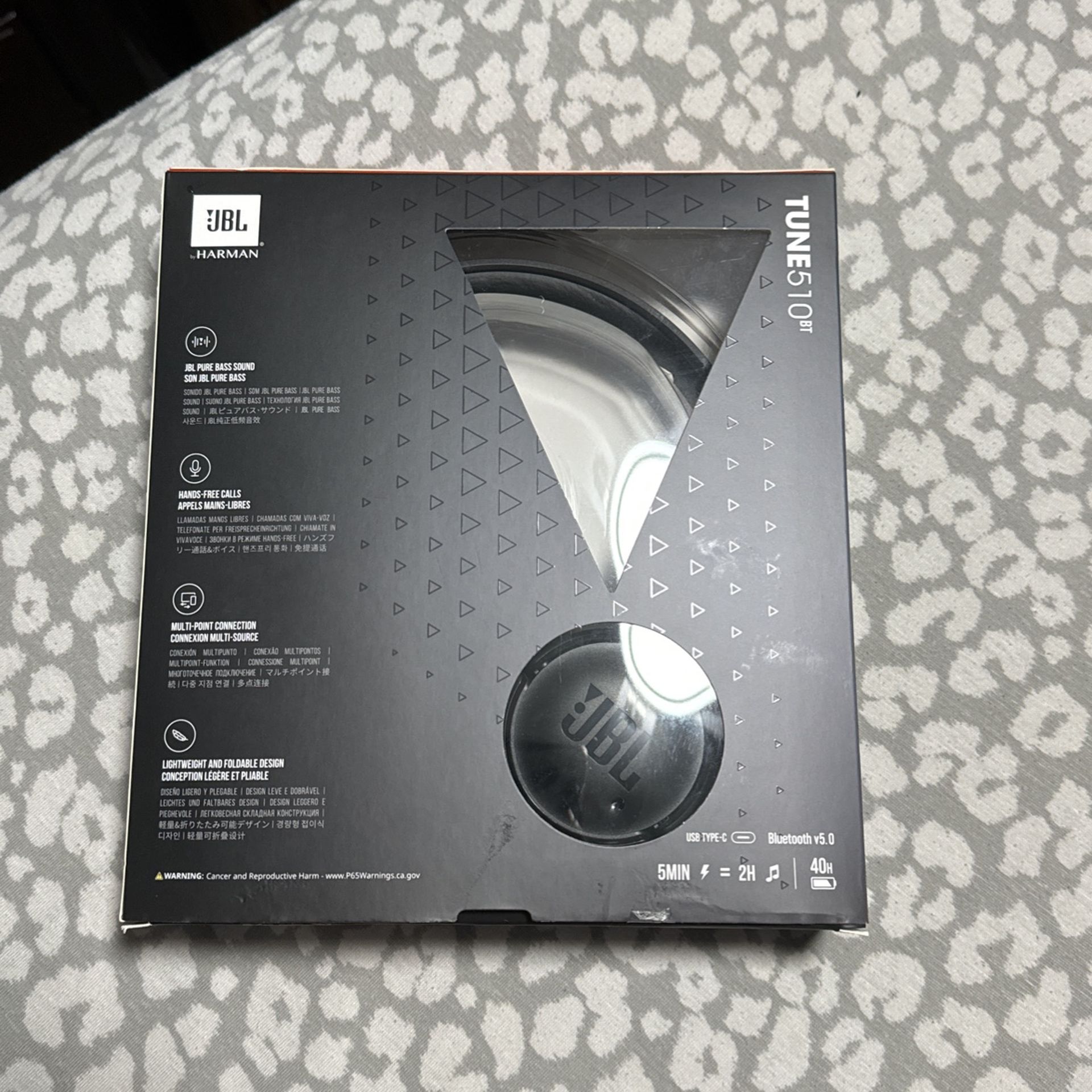 JBL Pure Bass Wireless Headphones