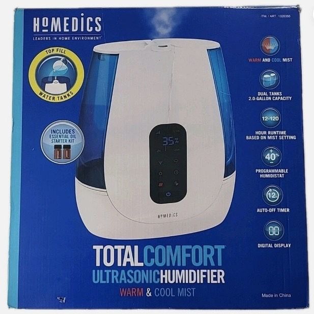 Homedics Humidifiers (pair)