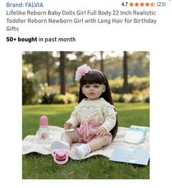 22-inch Reborn Baby Doll