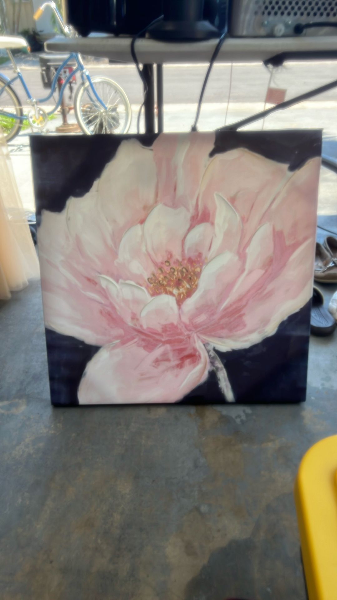 Pink Flower Painting