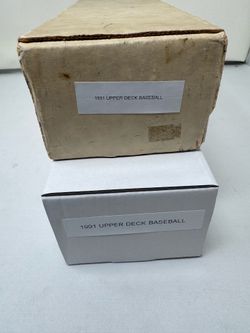 1991 Upper Deck baseball cards - 2 boxes