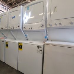 Dryer And Washer Stacked Ge