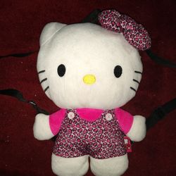 Hello Kitty Plush Backbag