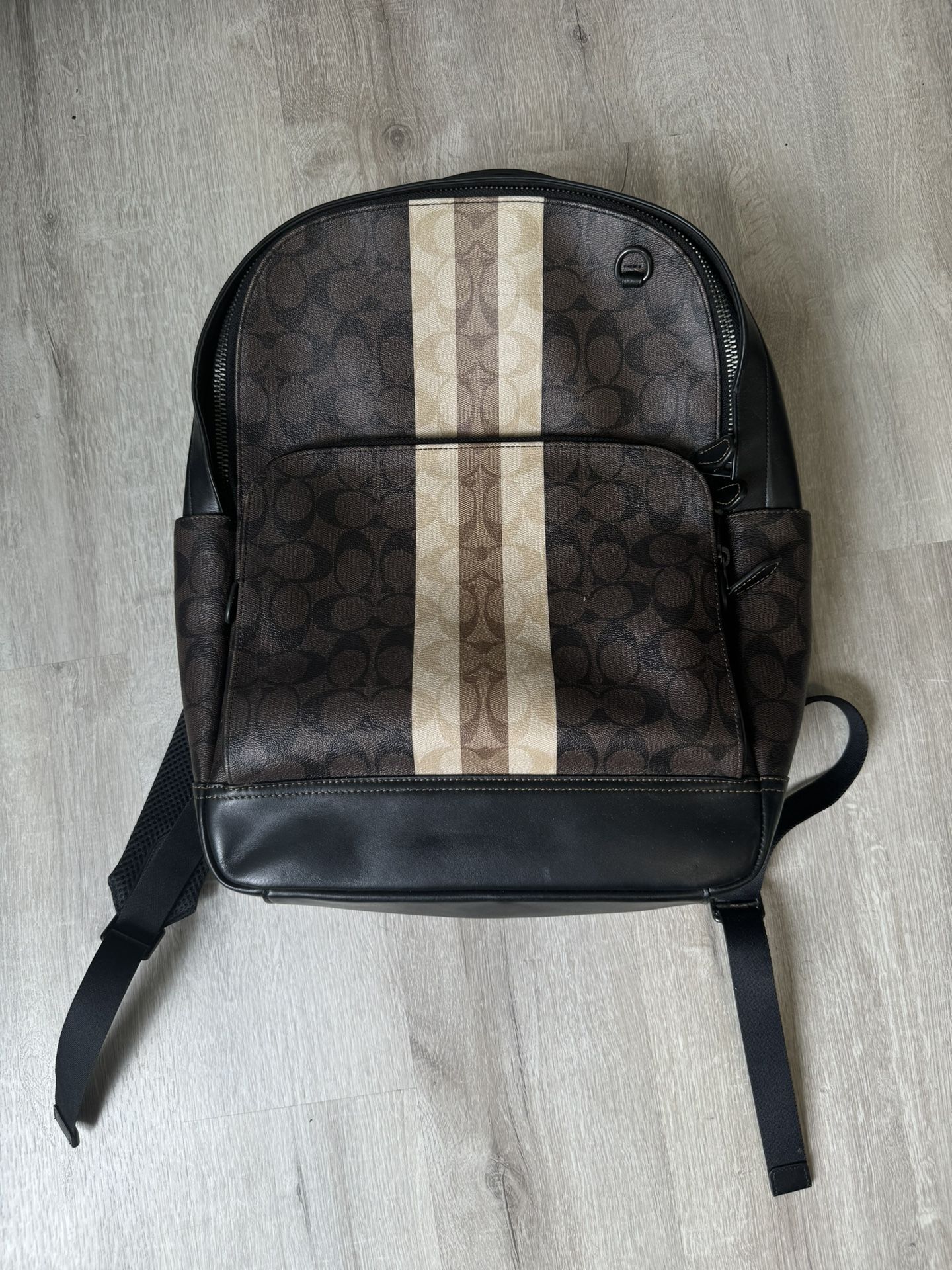 Authentic Coach Backpack Bookbag Leather