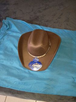 Katana gold line cowboy hat dark brown large/ XL
