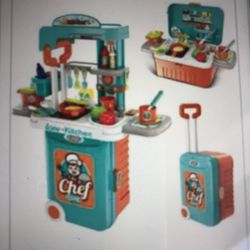 New! Portable Kitchen Set
