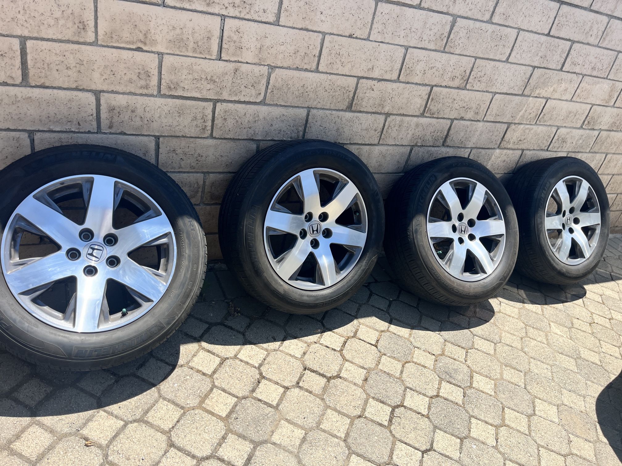 2013 Honda Pilot Touring 18” Wheels Rims And Tires