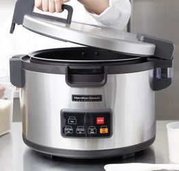 Commercial Rice Cooker 90cup/45cup Raw Hamilton Beach