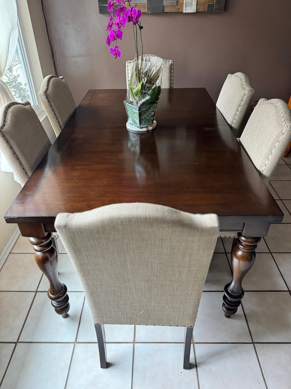Table With 6 Chairs
