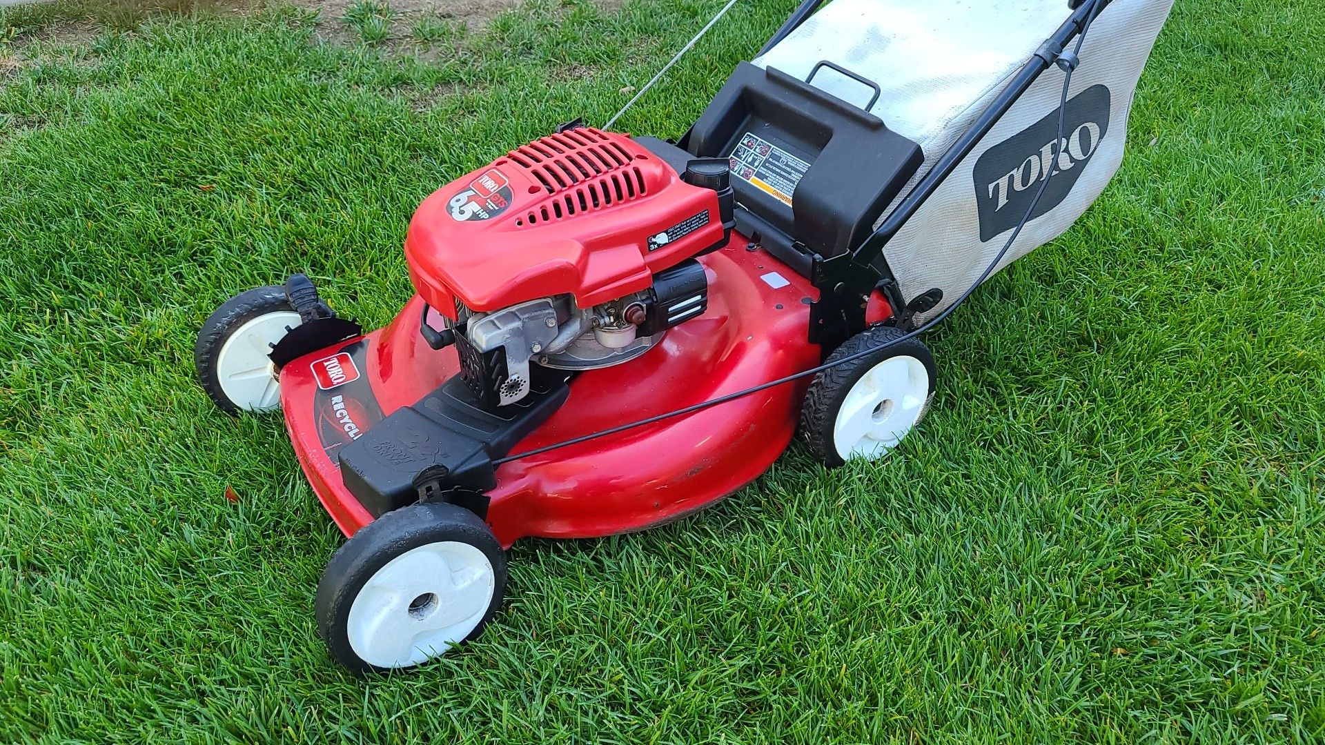 TORO 6.5 LAWN MOWER ( SELF PROPELLED )