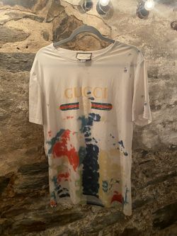 SS18 tie dye Gucci shirt