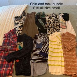 Several Clothing Bundles - Pricing Listed On Photos