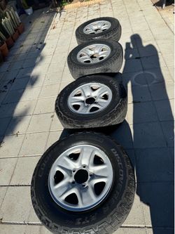 18-inch wheels and tires for Toyota Tundra