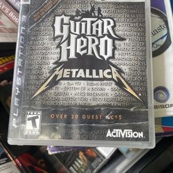 Playstation Three Guitar Hero Metallica