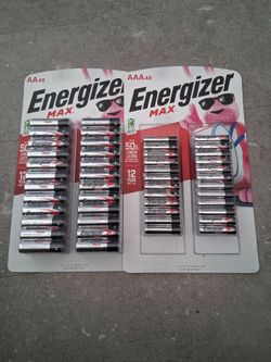 AA AND AAA ENERGIZER BATTERIES