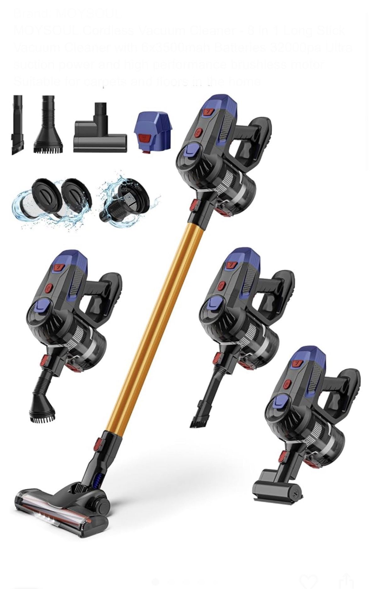 $35 firm Price - BRAND NEW 8 in 1 Cordless Vacuum Cleaner