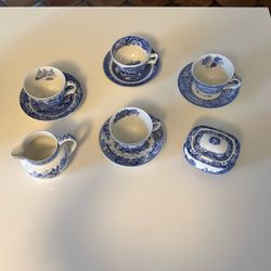 Tea Or Coffee  Cup And Saucer.  SPODE BLUE ROOM COLLECTION