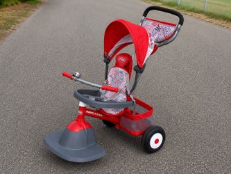 Radio Flyer Build-A-Trike – Fully Loaded w/ Canopy, Air Tires & Accessories