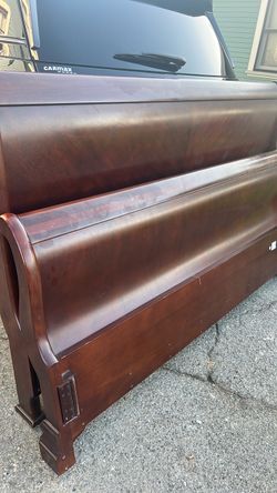 Cal King Sleigh Bed Frame