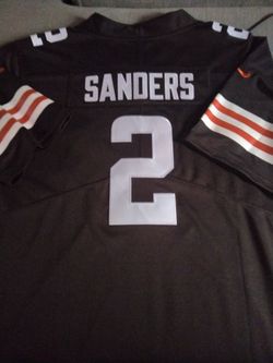 Sheduer Sanders Cleveland Browns jerseys
