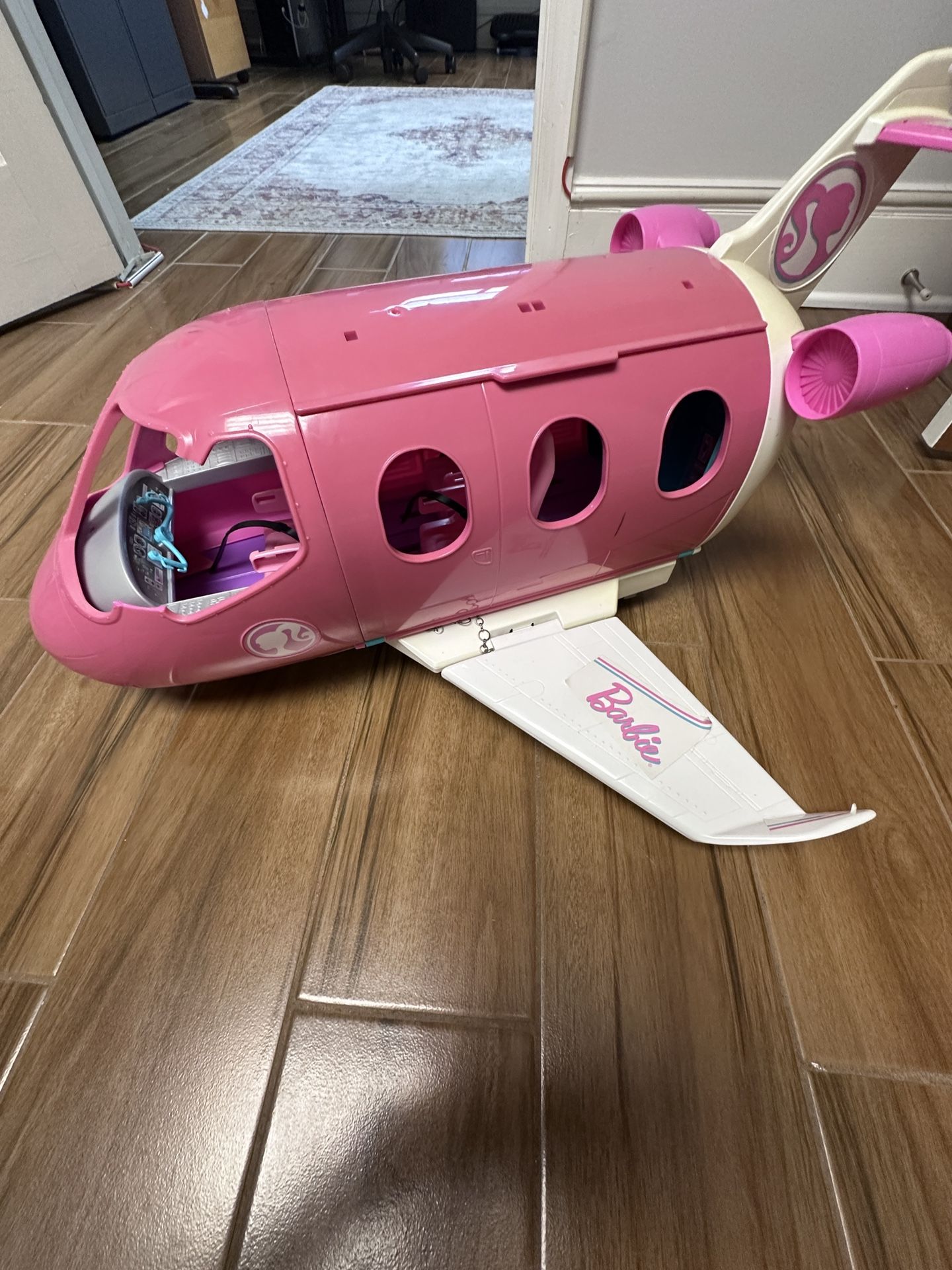 Barbie Plane Jet Toy In Great Condition