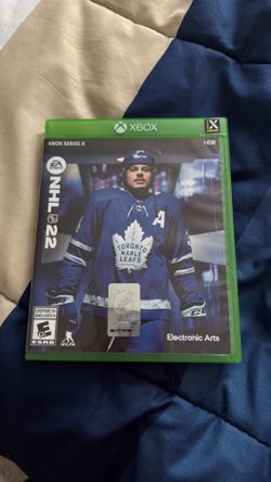 Xbox Series X NHL 22 Video Game (Unsealed, Never been played)
