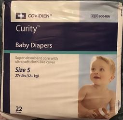 Size 5 Baby Diapers 