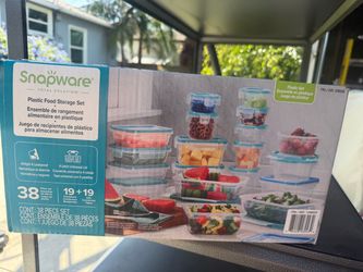 Snapware 38-Piece Plastic Food Storage Set