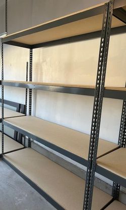 Boltless Racking 72 in W x 24 in D Storage Racks Similar to Uline 4 Tier Stronger Than Homedepot And Lowes Delivery Available 