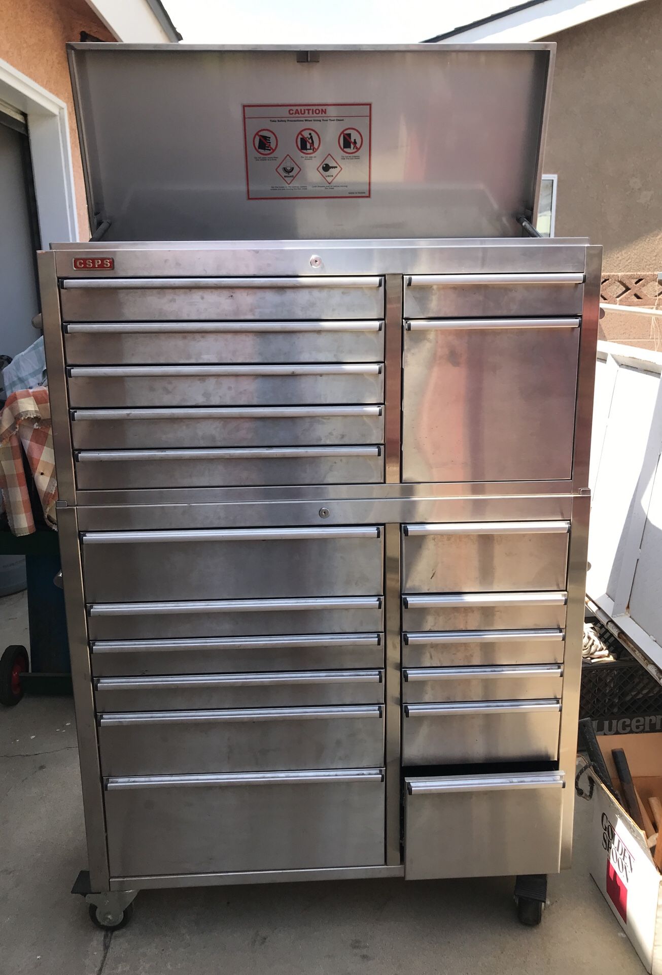 CSPS Costco stainless toolbox