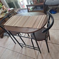 Set Of Table And Chair Like New